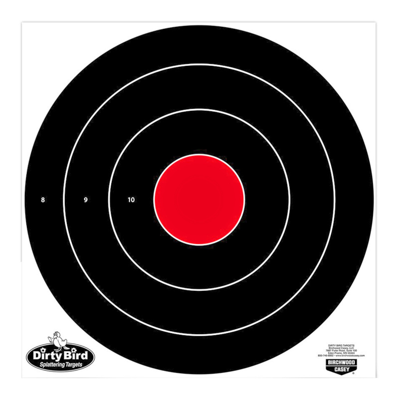 Dirty Bird White Splatter Targets 17.25 Inch 5 Per Pack