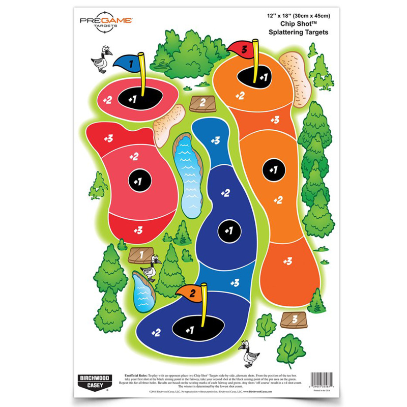 Dirty Bird Chip Shot Targets 12x18 Inch 8 Per Package