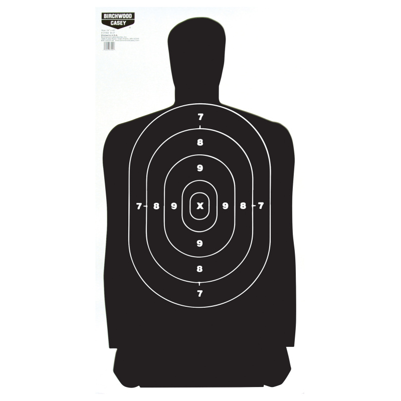 Eze-Scorer Target, Silhouette, 24x45, 100 Targets 37002