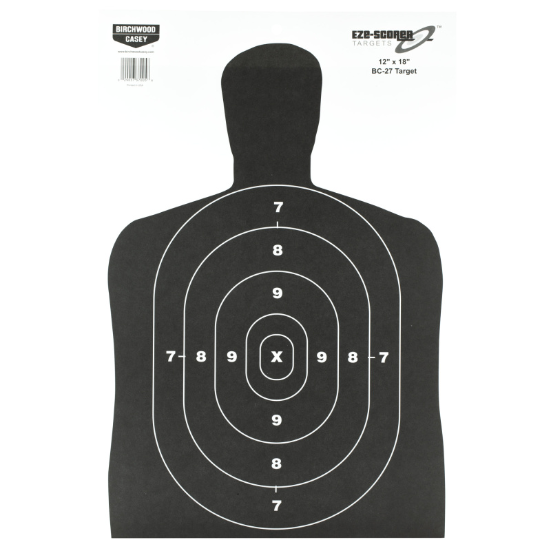 Eze-Scorer Target, BC-27, 12x18, 100 Targets 37005