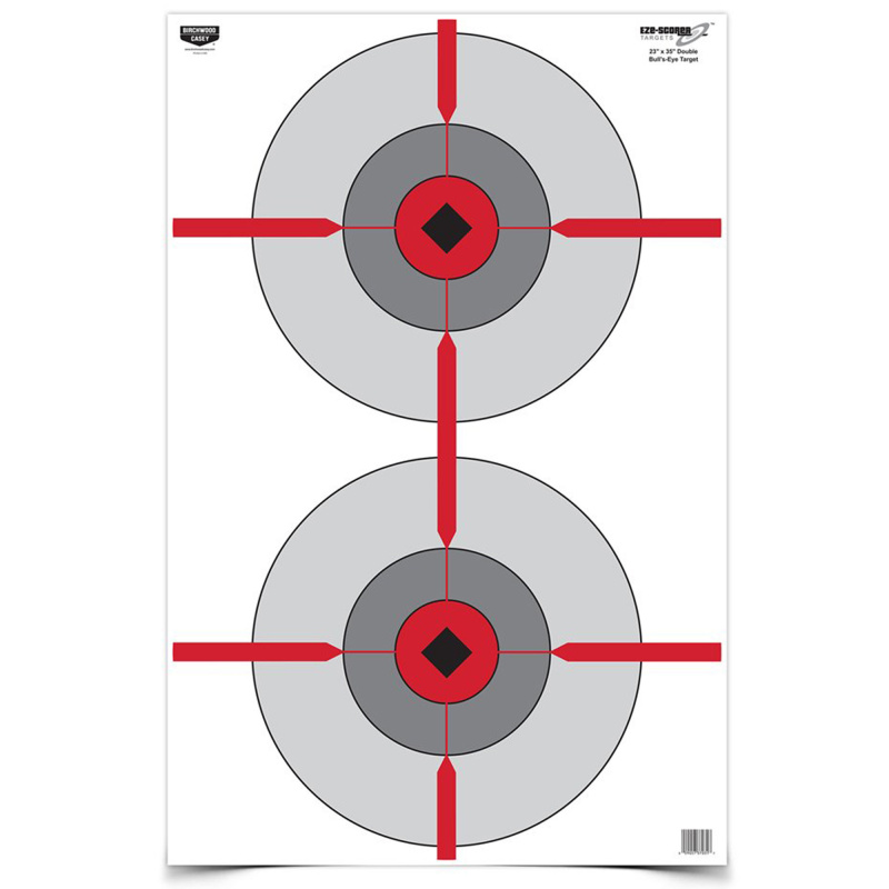 Eze-Scorer Target, Double Bull's-Eye, 23X35, 100 Targets 37031