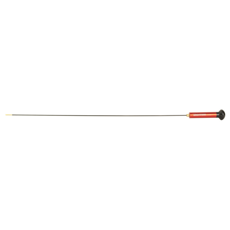 Premium Carbon, One Piece Cleaning Rod, 30", For .17-.20 Caliber Bores, Black/Red BC-41420