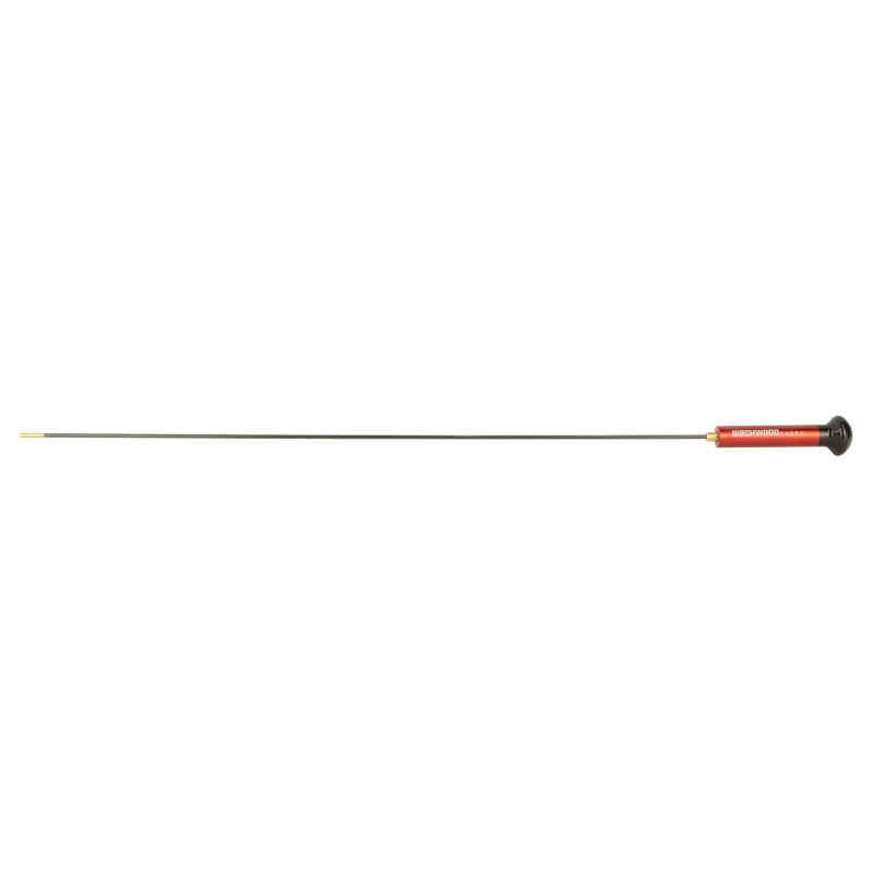 Premium Carbon, One Piece Cleaning Rod, 30", For .22-.264 Caliber Bores, Black/Red BC-41430