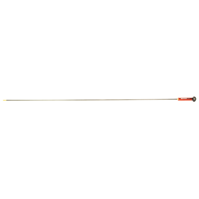 Premium Carbon, One Piece Cleaning Rod, 56", For .338-.50 Caliber Bores, Black/Red BC-41450