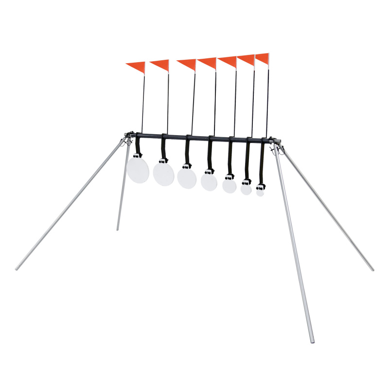 Centerfile KYL, 3/8" Steel Target, Portable Design, Silver/Black BC-CF-KYL-38