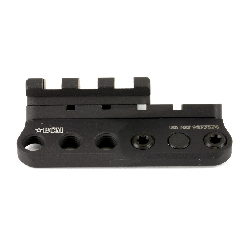 BCMGUNFIGHTER 1913 Light Mount Modular KeyMod, Fits 1913 Rail, Black Finish BCM-1913LM-KM
