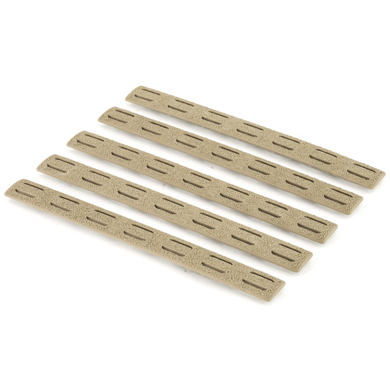 KeyMod Rail Panel Kit, 5.5", Flat Dark Earth, 5 Pack BCM-KMR-RP-FDE-5