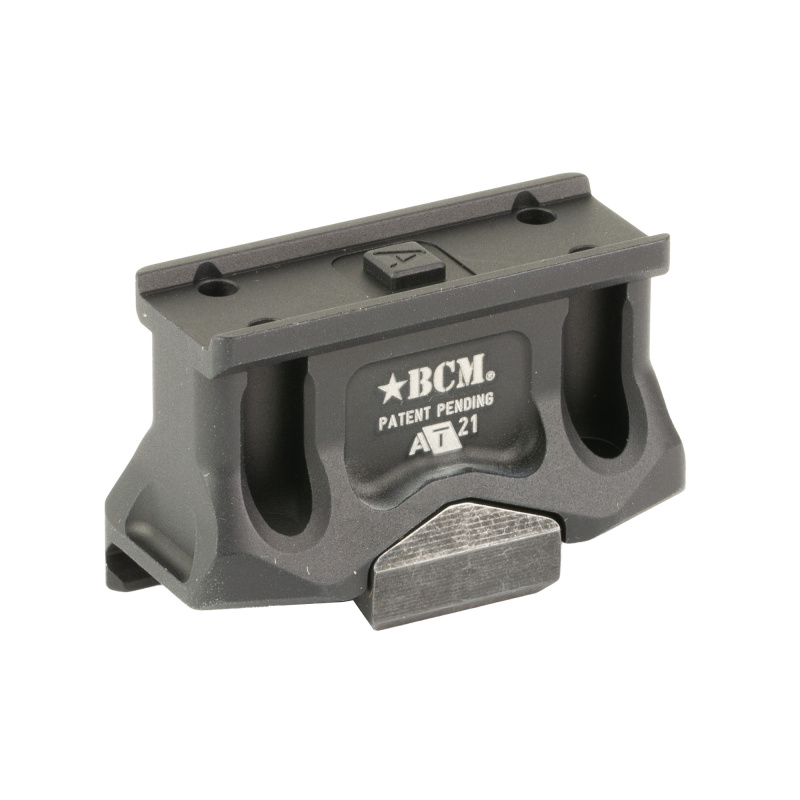 A/T Optic Mount, Fits Aimpoint Micro T2, Lower 1/3 Cowitness, Anodized Finish, Black BCM-OM-AT-21