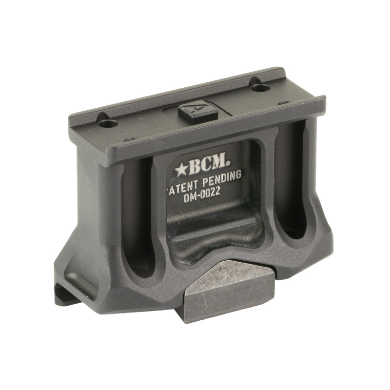 A/T Optic Mount, Fits Aimpoint Micro T2, 1.93" Height, Anodized Finish, Black BCM-OM-AT-22