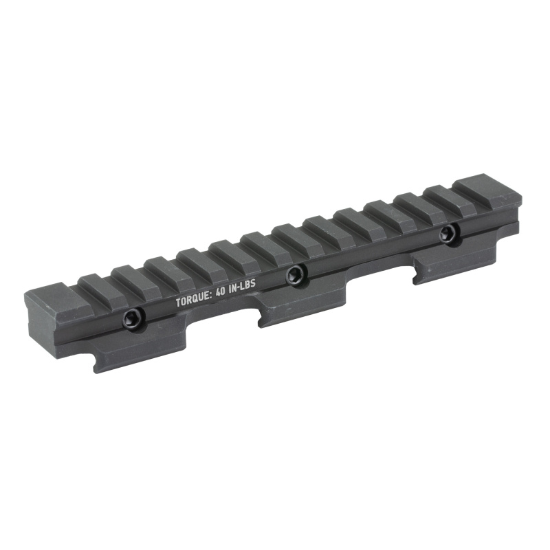 A/T 525-13 Optic Riser, Fits Picatinny, 5.75" Long, 0.525" Height, Anodized Finish, Black BCM-OR-AT-525-13