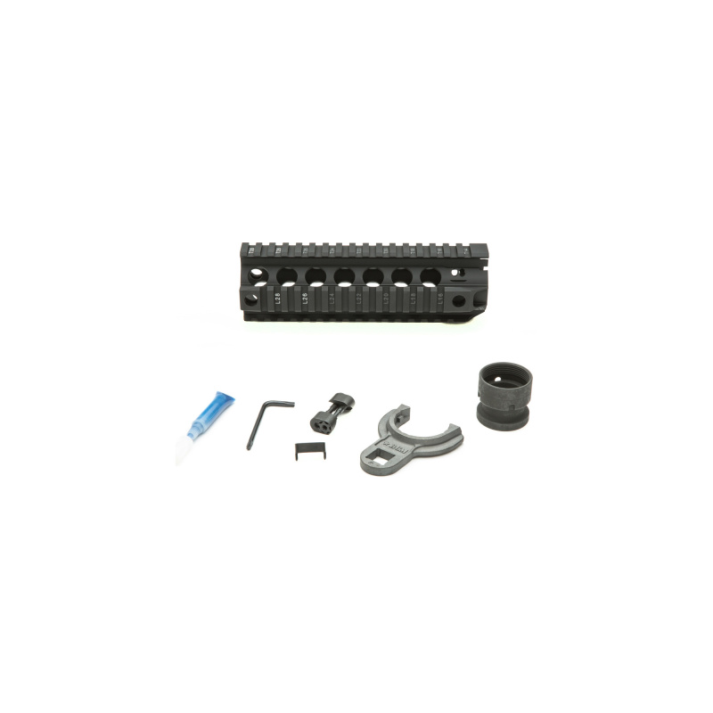 BCMGUNFIGHTER, Quad Rail, Black, Picatinny Rail, AR Rifles, 7" BCM-QRF-7-556-BLK