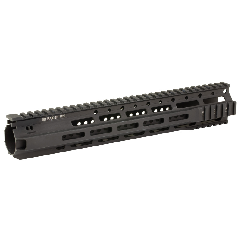 RAIDER-M M-LOK Rail, Fits AR Rifles, 13" Long, Black BCM-RAIDER-M13-556-BLK
