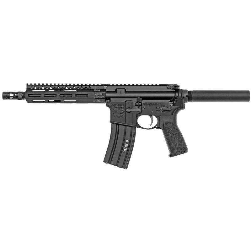 Recce 9 MCMR, Semi-automatic, Pistol, 300 Blackout, 9" Barrel, 1:7 Twist, Aluminum, Black, BCM Mod 3 Pistol Grip, MCMR-8 Handguard, 30 Rounds 503-850