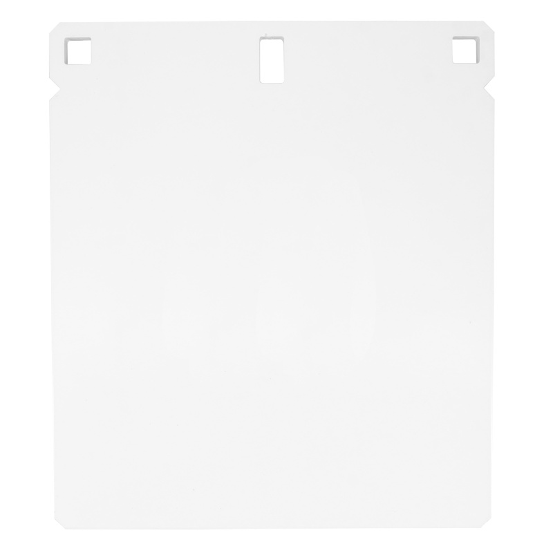 AR500 Gong, 10" Square Target, 3/8", White BC-SQR10-38