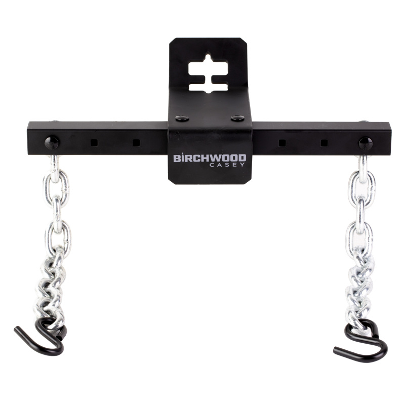 T-Post Gong Mount, Black, Steel Target Not Included BC-TPGTM