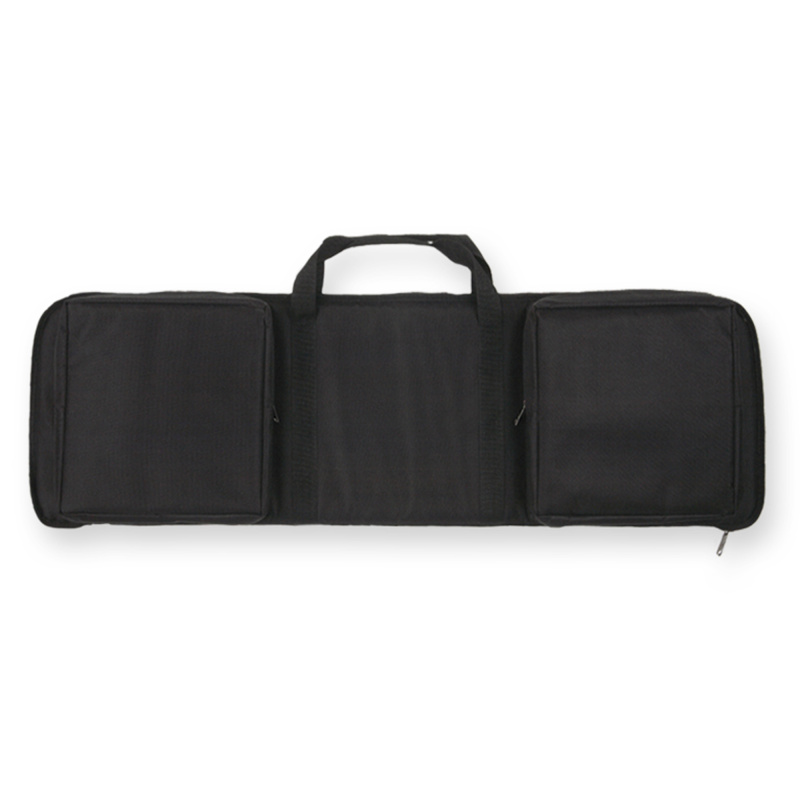 Discreet Rectangular Assault Rifle Case Black 45 Inch