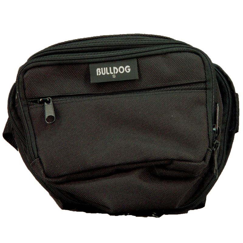 Fanny Pack Holster Black with Black Trim 9x7 Inch Ambidextrous
