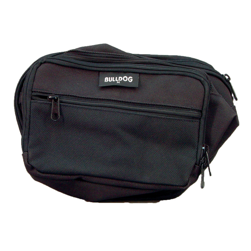 Fanny Pack Holster Black With Black Trim 10x7.5 Inch Ambidextrous