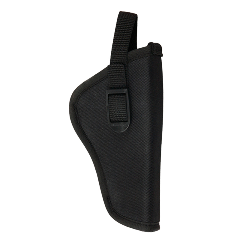 Deluxe Hip Holster With Thumb Break Snap Size 12 Revolvers 3-4 Inch Barrel Black Right Hand