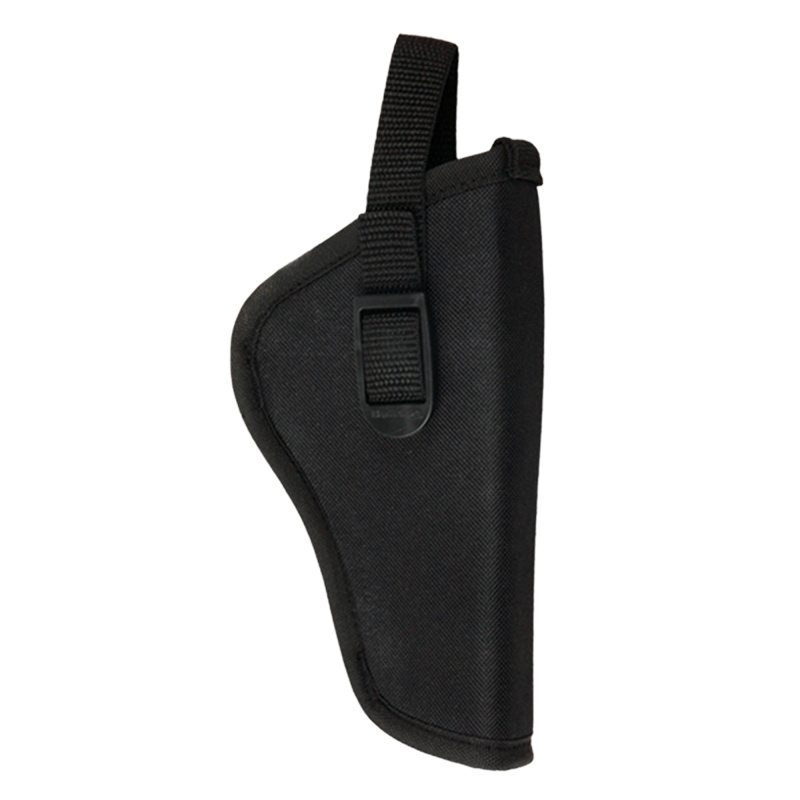 Deluxe Hip Holster With Thumb Break Snap Size 8 Large Frame Semi-Auto 3.5-5 Inch Barrel Black Right Hand