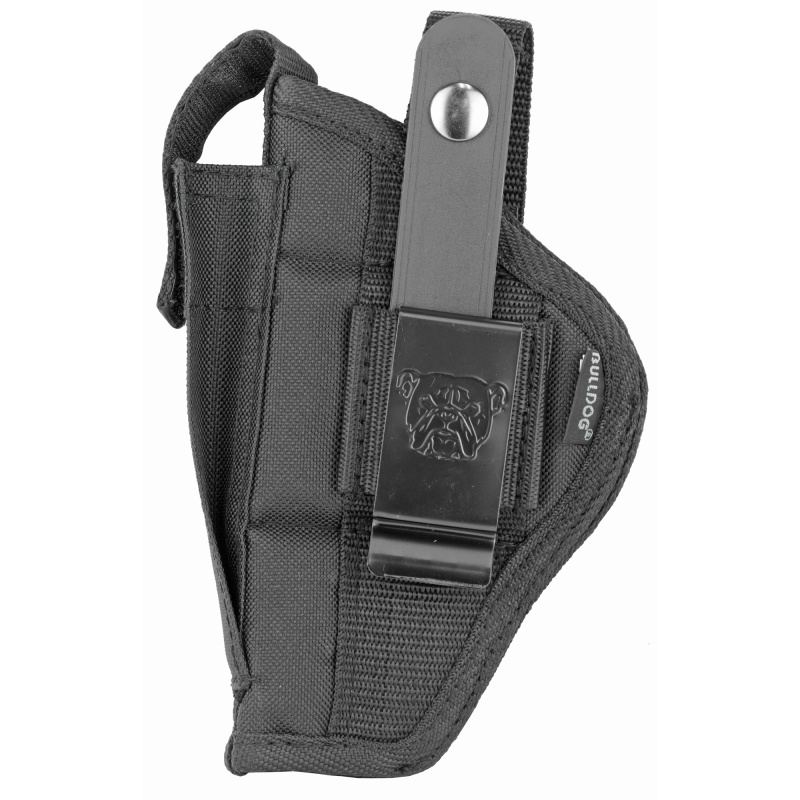 Belt and Clip Ambidextrous Holster For Most Standard Autos With 2-4 Inch Barrels Black