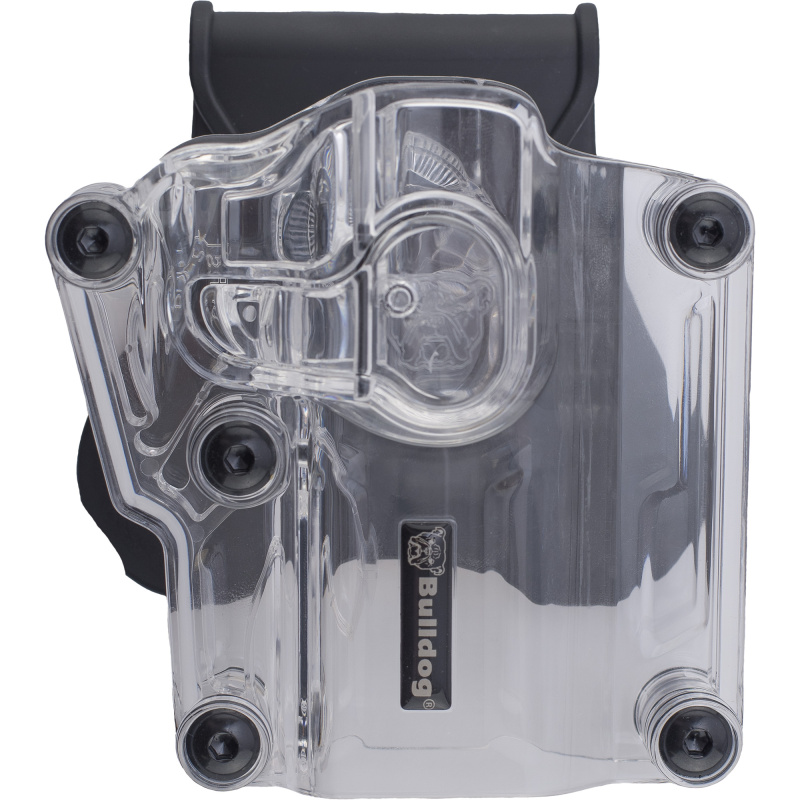Max Multi-Fit Paddle Holster, Polymer, Clear, Fits Most Full Size Pistols, Right Hand MX-002