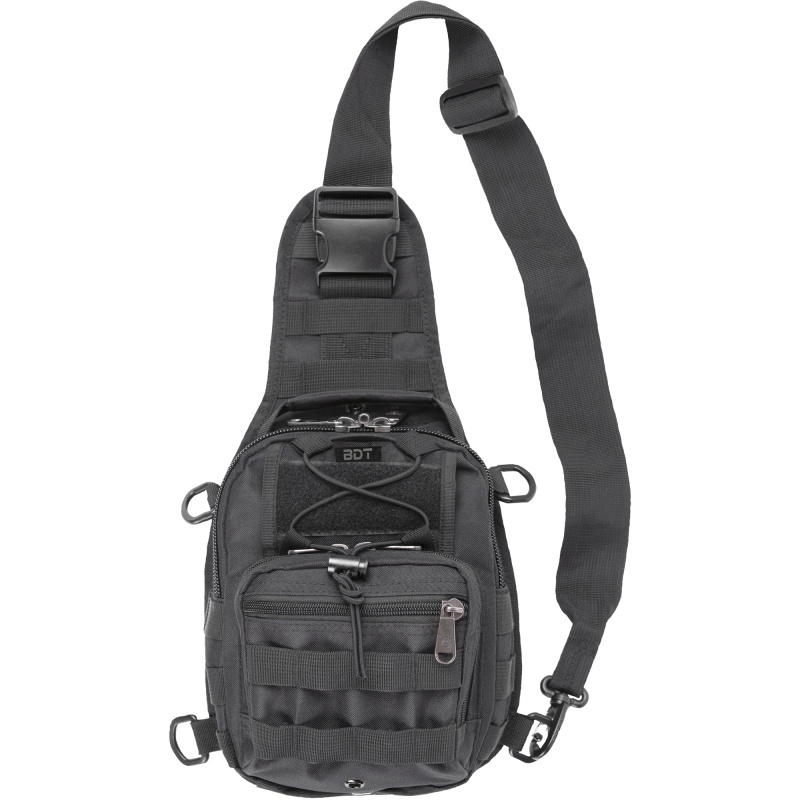 "Go" Sling Bag, X-Small, Black, Nylon BDT407B