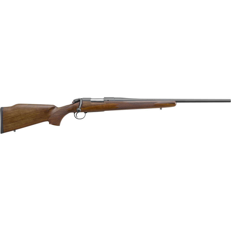B-14 Series, Timber, Bolt Action Rifle, 30-06 Springfield, 24" Barrel, Cerakote Finish, Graphite Black, Monte Carlo Walnut Stock, Right Hand, Hinged Floor Plate, 4 Rounds B14L001C