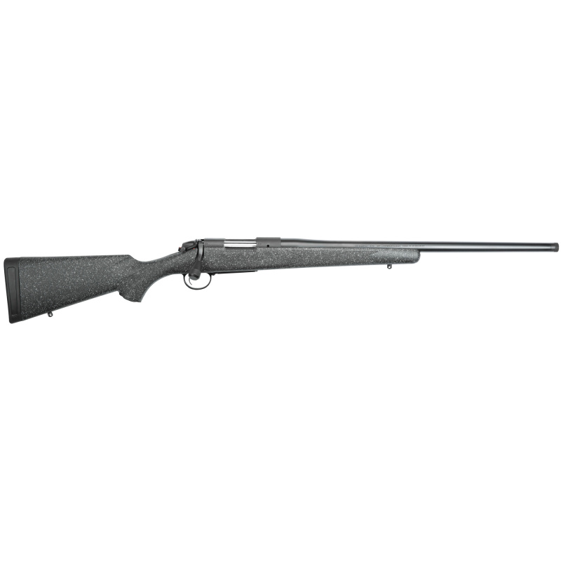 B-14 Series Ridge Rifle, Bolt Action Rifle, 300 Winchester Magnum, 24" Barrel - Threaded 5/8-24, Cerakote Finish, Black, Black/Gray Synthetic Stock, 3 Rounds, Hinged Floorplate, Fits Remington 700 Scope Base with 6-48 Screws, Right Hand B14LM501C