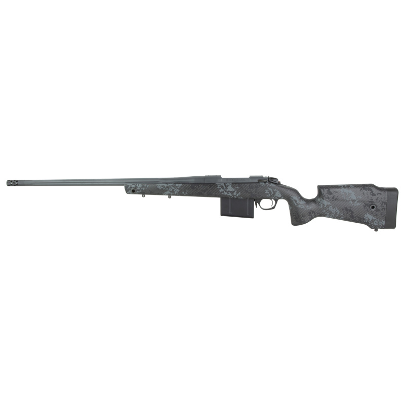 Premier Series, Crest, Bolt Action Rifle, 300 PRC, 22" Fluted Barrel, Threaded 5/8X24, Omni Muzzle Brake, Cerakote Finish, Sniper Gray, Monte Carlo Carbon Fiber Stock, 5 Rounds, 1 AICS Style Magazine B14LM7518