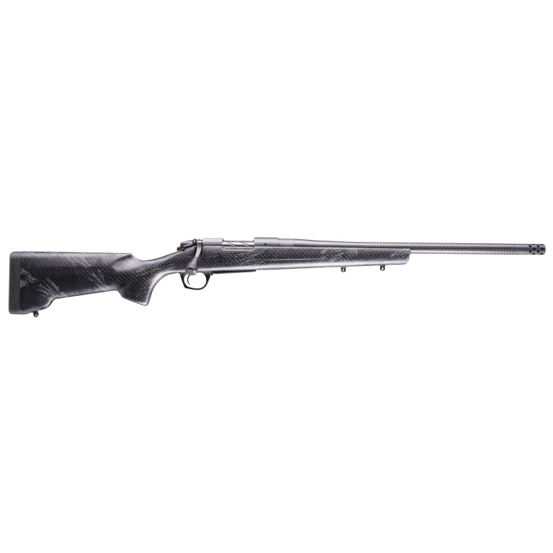 B-14 Series Cima CF, Bolt Action Rifle, 25 Creedmoor, 20" Carbon Fiber Threaded Barrel, Carbon Fiber Stock, Matte Finish, Black, 4 Rounds B14S1215CF