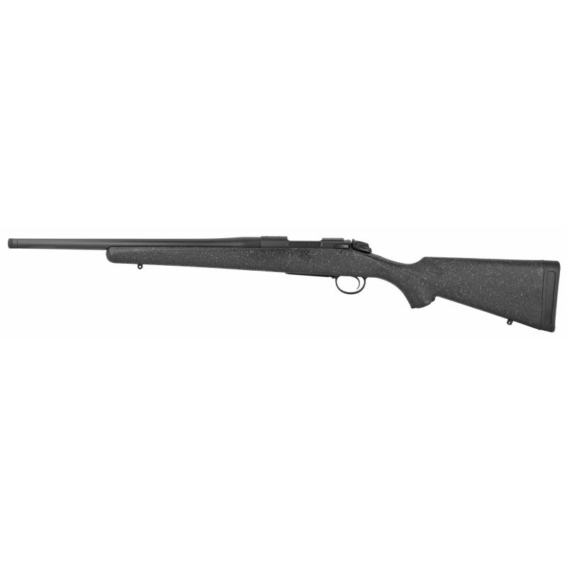 B-14 Series Ridge Rifle Special Purpose Short Barrel, Bolt Action Rifle, 308 Winchester, 18" Barrel - Threaded 5/8-24, Cerakote Finish, Black, Black/Gray Synthetic Stock, 4 Rounds, Hinged Floorplate, Fits Remington 700 Scope Base with 6-48 Screws, Right