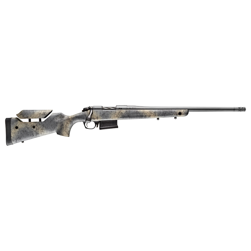 B14, Bolt Action Rifle, 308 Winchester, Terrain Wilderness Rifle, 20" Steel Barrel, Gray Cerakote, Molded Mini-Chassis Synthetic Stock with Omni Muzzlebrake, Right Hand, 1 Mag, 5Rd B14S651