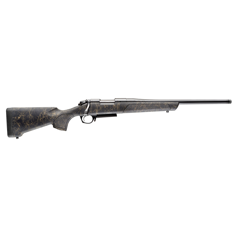 B-14 Series Stoke, Bolt Action Rifle, 308 Winchester, 20" Barrel, Threaded 5/8-24, Cerakote Finish, Black, Synthetic Stock, AICS Style Magazine, 3 Rounds, Right Hand B14S901