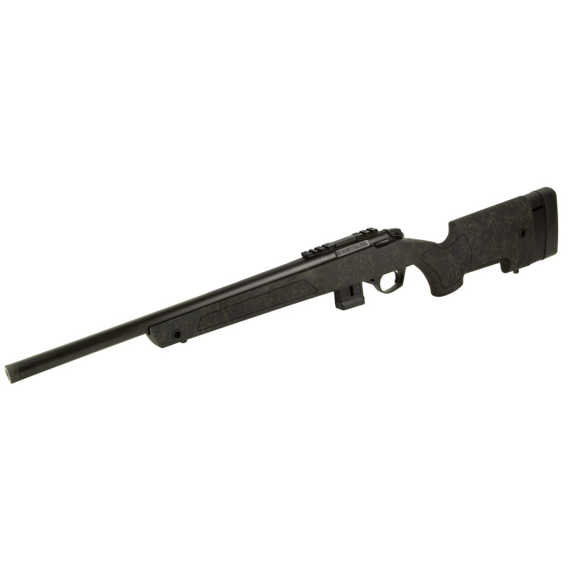 BMR-X Competition 22 LR, 18" Barrel, Matte Finish, Black/Green Stock, 10 Rounds, 1 Magazine BMR007  Bolt Action Rifle