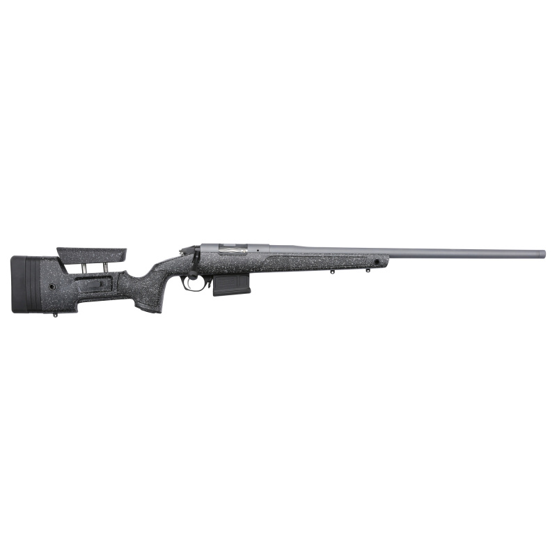 Premier Series HMR Pro Rifle, Bolt Action, 7MM BackCountry, 20" Threaded Barrel, 5/8x24 Threaded, Cerakote Finish, Gray, HMR Molded Stock with Mini-Chassis, TriggerTech Trigger, 5 Rounds, 1 AICS Magazine, Right Hand BPR20-7BC
