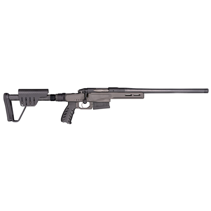 Premier Series MG Micro Lite, Bolt Action Rifle, 6.5 Creedmoor, 18" Carbon Fiber Barrel, Threaded 5/8-24, Omni Muzzle Brake, Cerakote Finish, Tungsten, Magnesium Chassis Stock w/ Folder, 5 Rounds, AICS Style Detachable Magazine, Right Hand BPR36-65CM