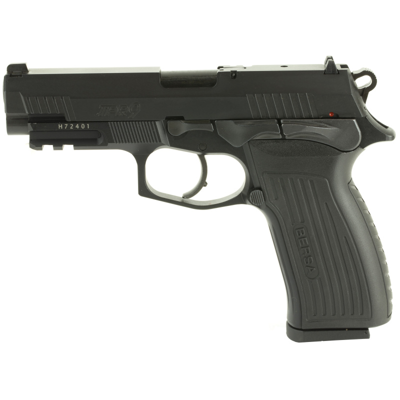 TPR9, Semi-automatic, DA/SA, Compact, 9MM, 4.2" Barrel, Alloy Frame, Black Finish, Polymer Grips, 17Rd, Fixed Sights TPR9M