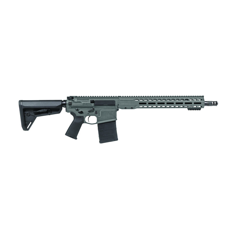REC10 DMR, Semi-automatic Rifle, 308 Winchester, 16" Barrel, Cerakote Finish, Gray, Magpul Furniture, 20Rd 19453