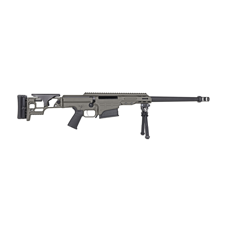 MRAD COVERT, Bolt Action Rifle, 308 Winchester, 17^" Fluted Barrel, 2 Port Muzzle Brake, Cerakote Finish, Gray, Folding Stock, Adjustable Cheek Rest, Magpul MOE Grip, 10 Rounds, 1 Magazine 20168