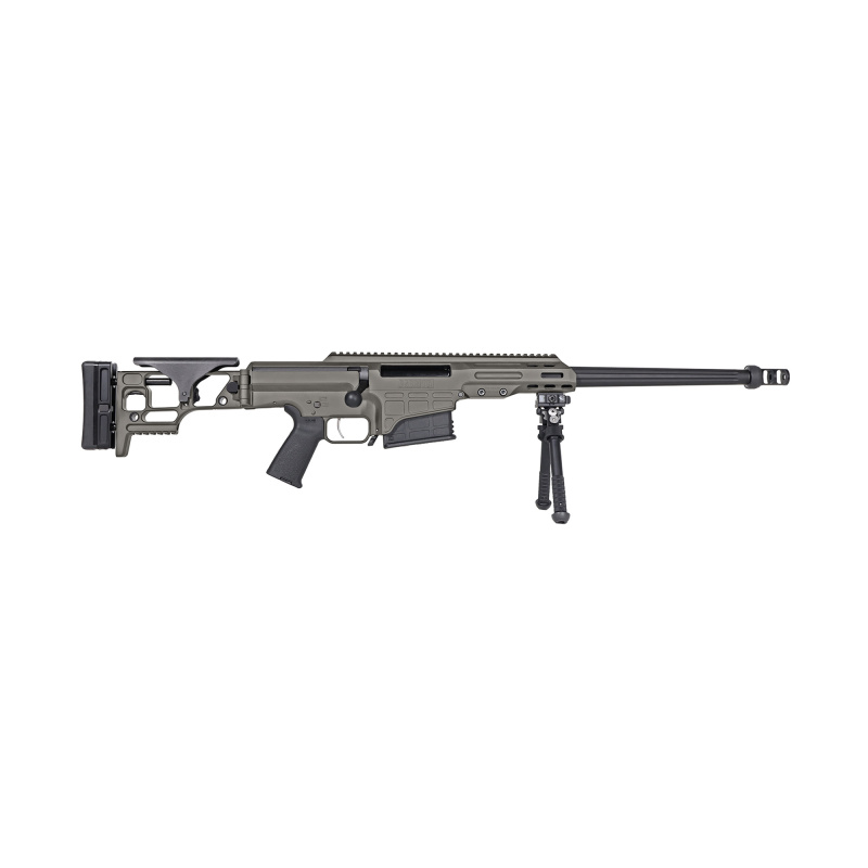 MRAD COVERT, Bolt Action Rifle, 6.5 Creedmoor, 17" Fluted Barrel, 2 Port Muzzle Brake, Cerakote Finish, Flat Dark Earth, Folding Stock, Adjustable Cheek Rest, Magpul MOE Grip, 10 Rounds, 1 Magazine 20169