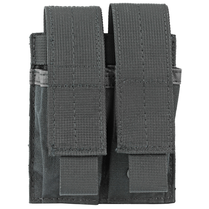 MOLLE 3700 Series Double Pistol Mag Pouch Black