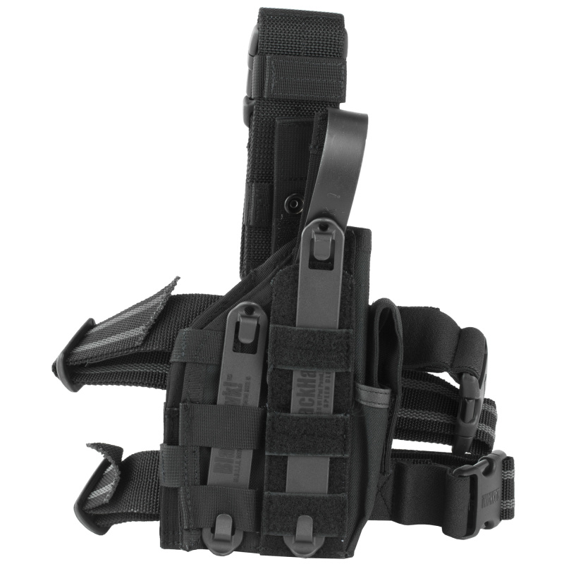 Omega VI Ultra Universal Modular Light Holster With Light Black
