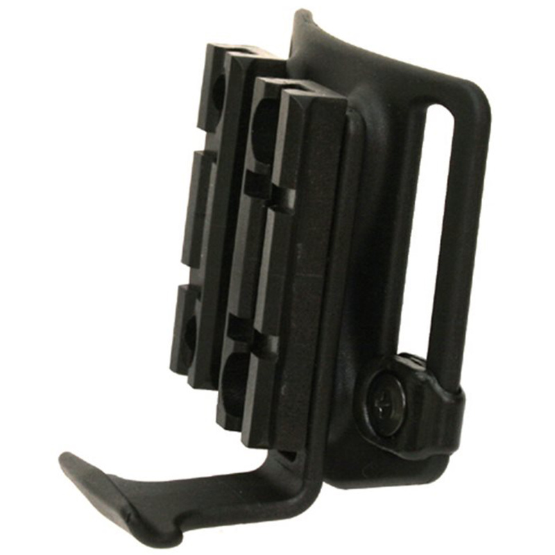 CQC Carbon Fiber Dual Rail Accessory Belt Loop Model Black