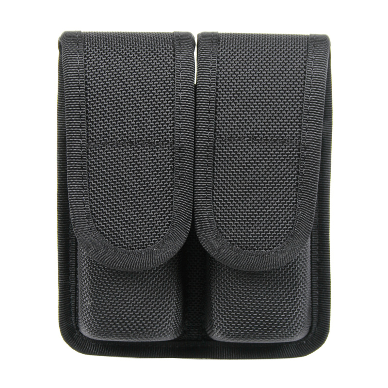 Duty Gear Molded, Double Magazine Pouch - Double Row, Cordura, Black 44A001BKA