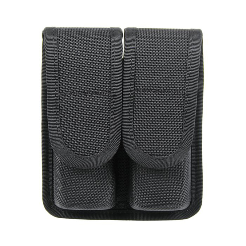 Duty Gear Double Mag Pouch Double Row Magazine 9mm/.40 Caliber Black