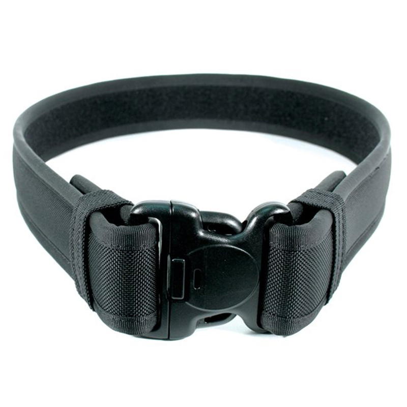 2.25" Ergonomic Padded Duty Belt, Outer Belt, with Hook & Loop, Extra Large (44" - 48"), Black 44B2XLBKA