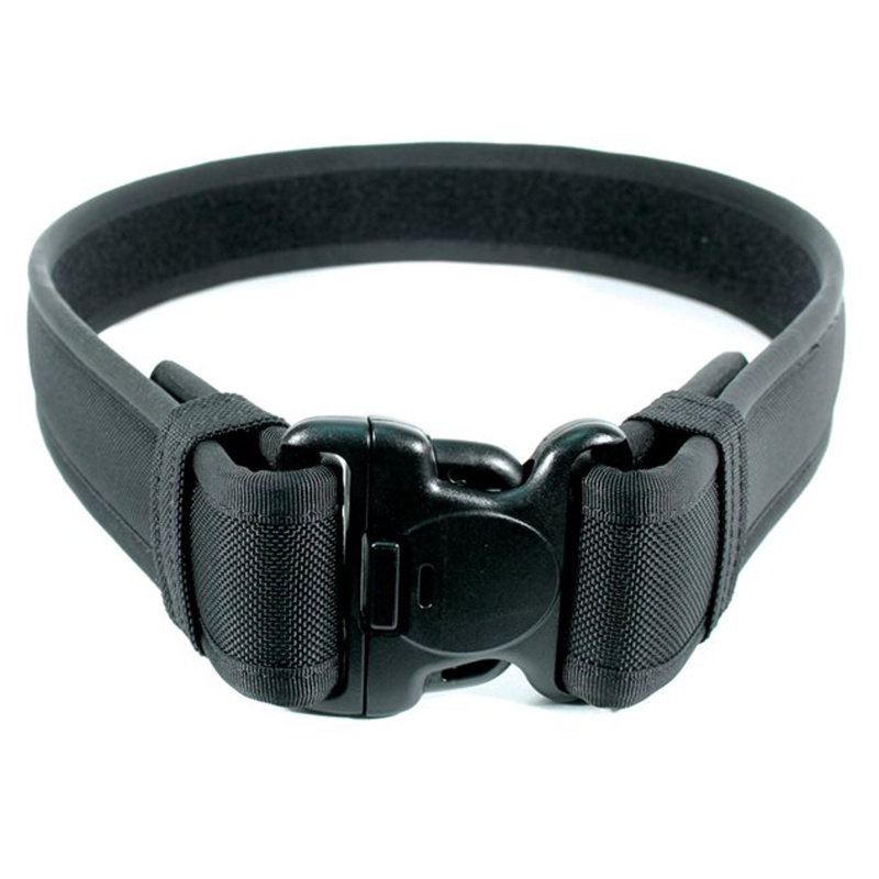 Ergonomic Padded Duty 2.25 Inch Belt Size X-Large 44-48 Inch Waist Black