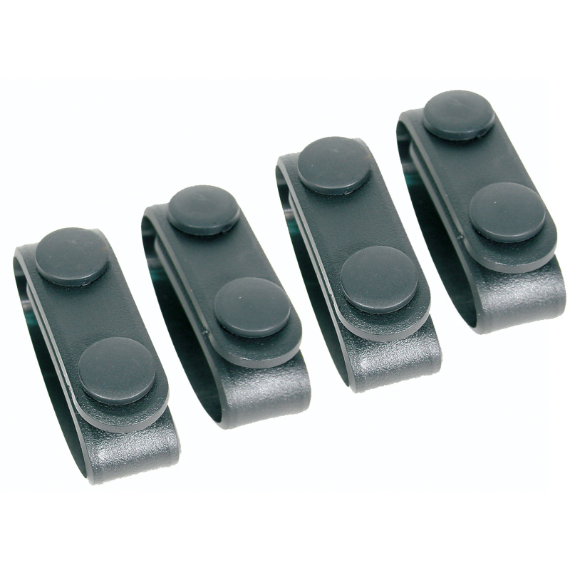 Molded Belt Keepers Four-Pack Black