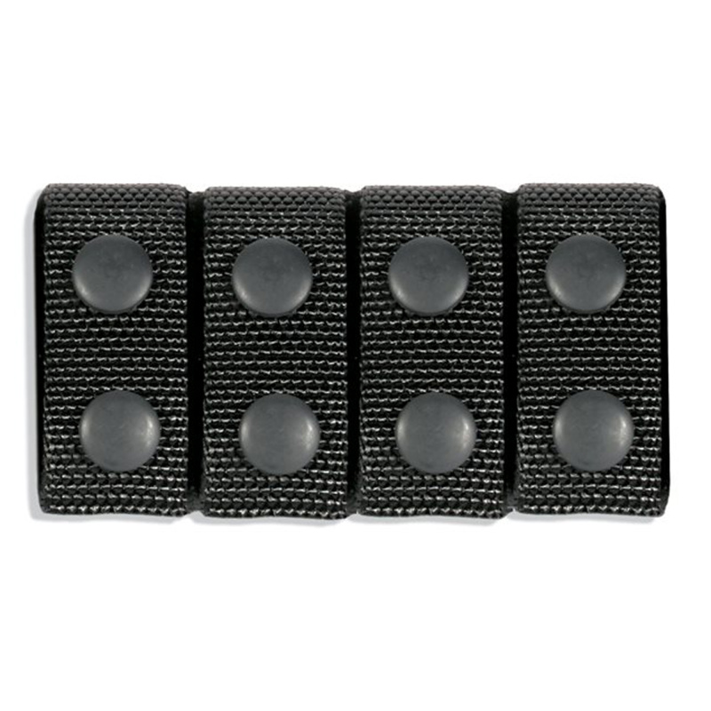Nylon Belt Keepers For 2 Inch Belts Set of 4 Black